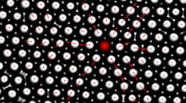 Remarkable liquid materials called colloids stiffen under impact.